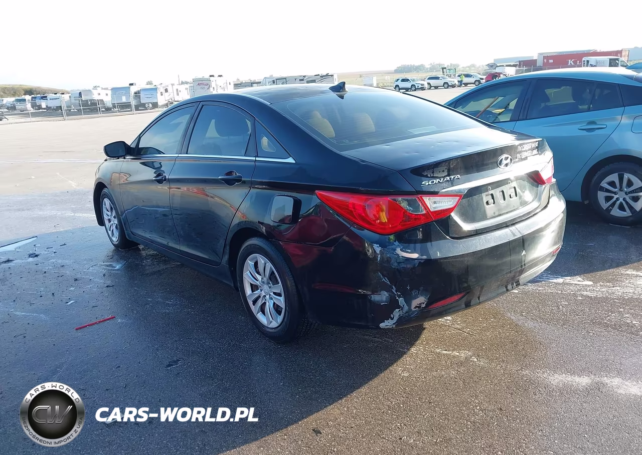 2012 Hyundai Sonata Gls VIN:5NPEB4AC1CH406442 - 3
