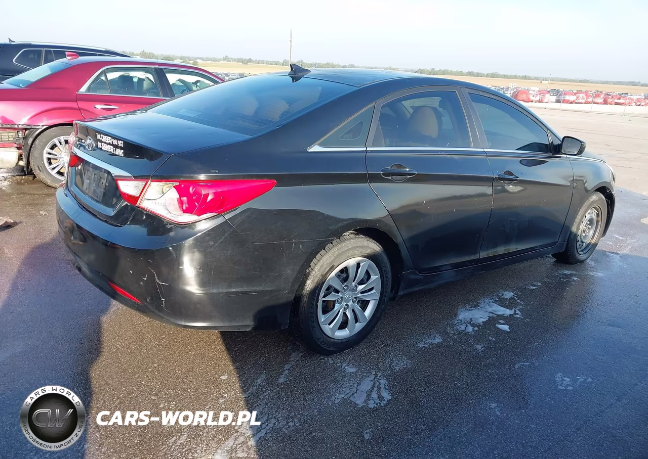 2012 Hyundai Sonata Gls VIN:5NPEB4AC1CH406442 - 4