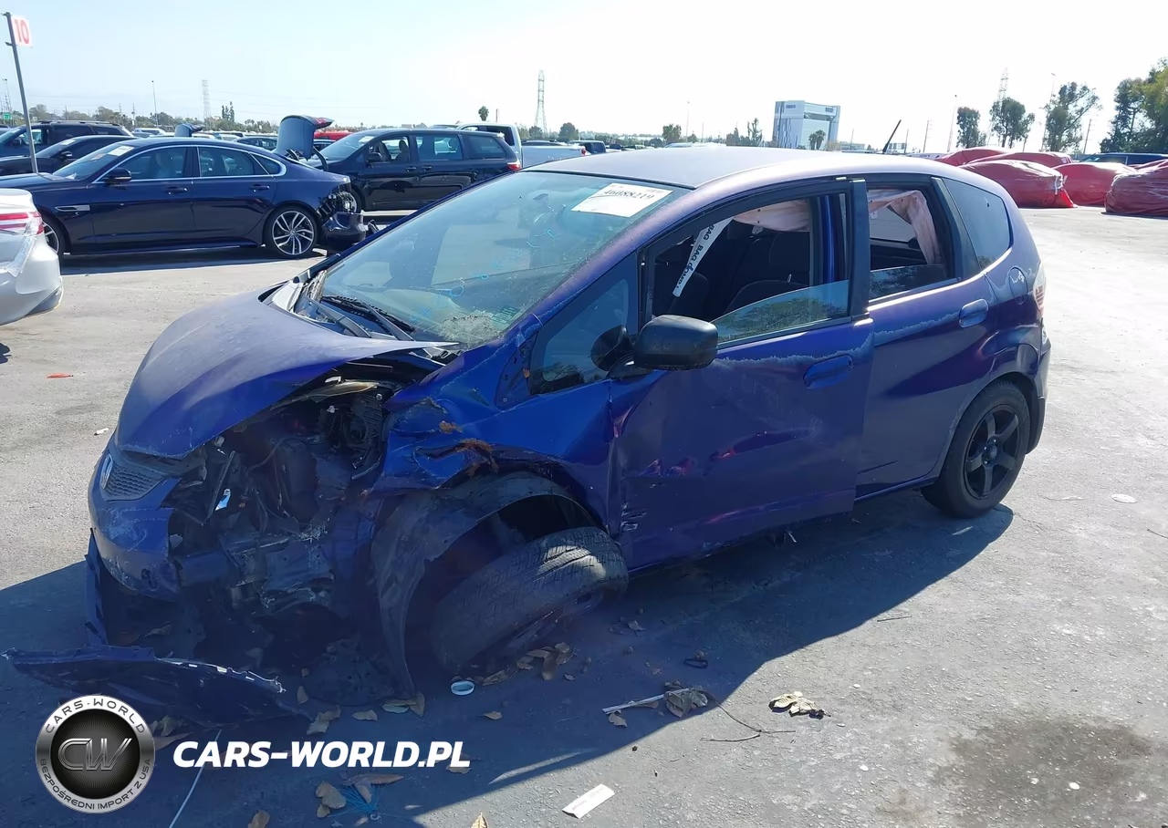 2009 Honda Fit VIN:JHMGE88299S049248 - 2