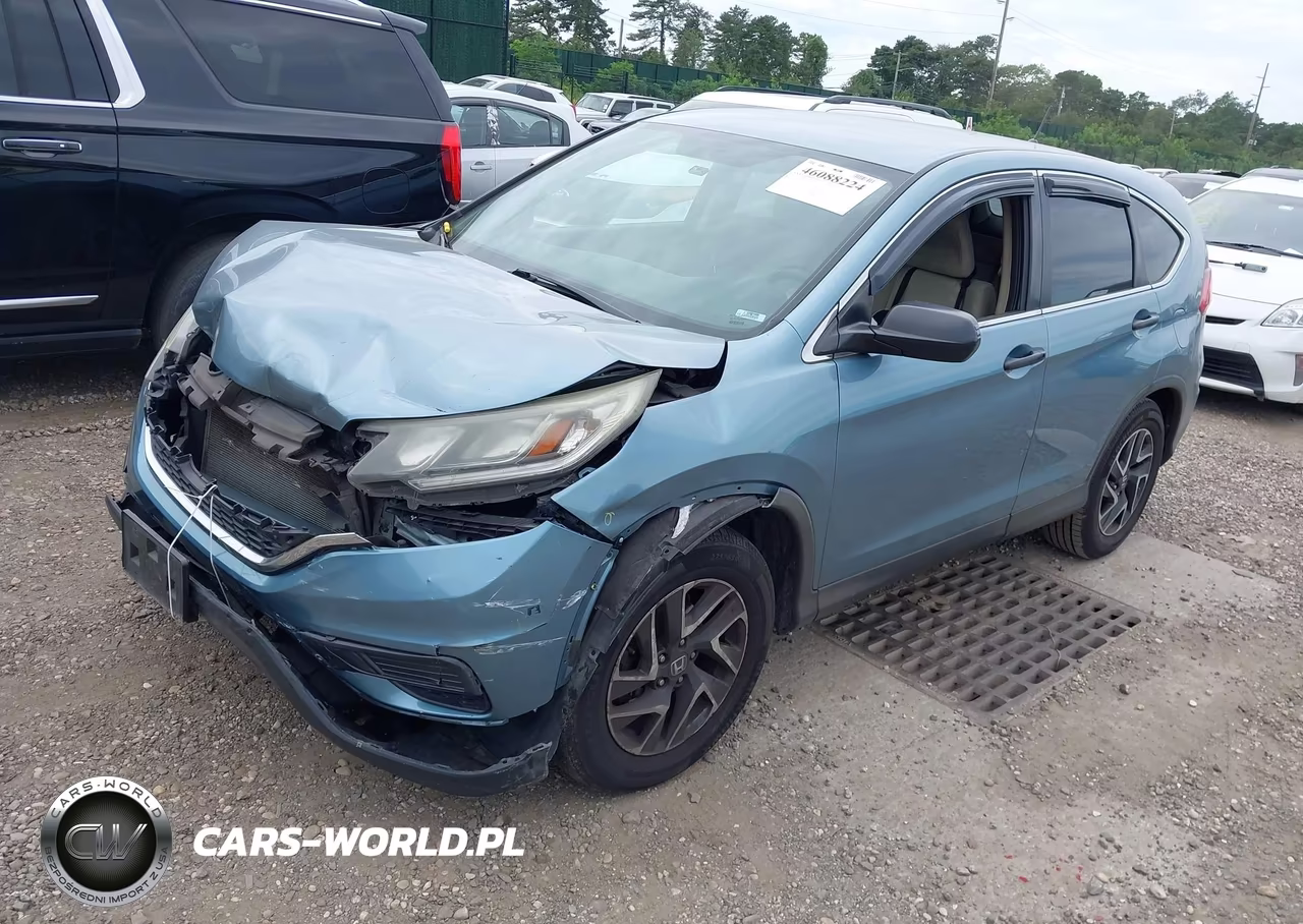 2016 Honda Cr-V Se VIN:2HKRM4H40GH656416 - 2