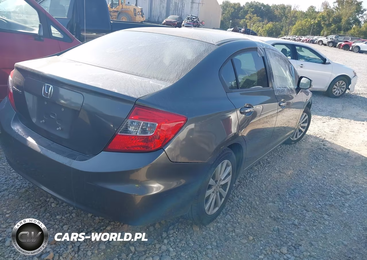 2012 Honda Civic Ex-L VIN:2HGFB2F92CH331413 - 4