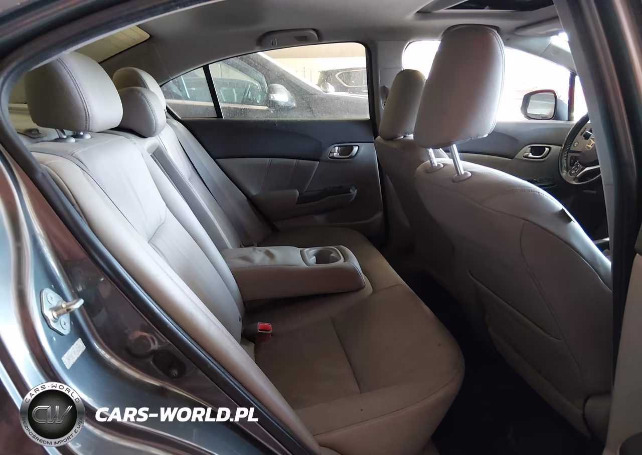 2012 Honda Civic Ex-L VIN:2HGFB2F92CH331413 - 8