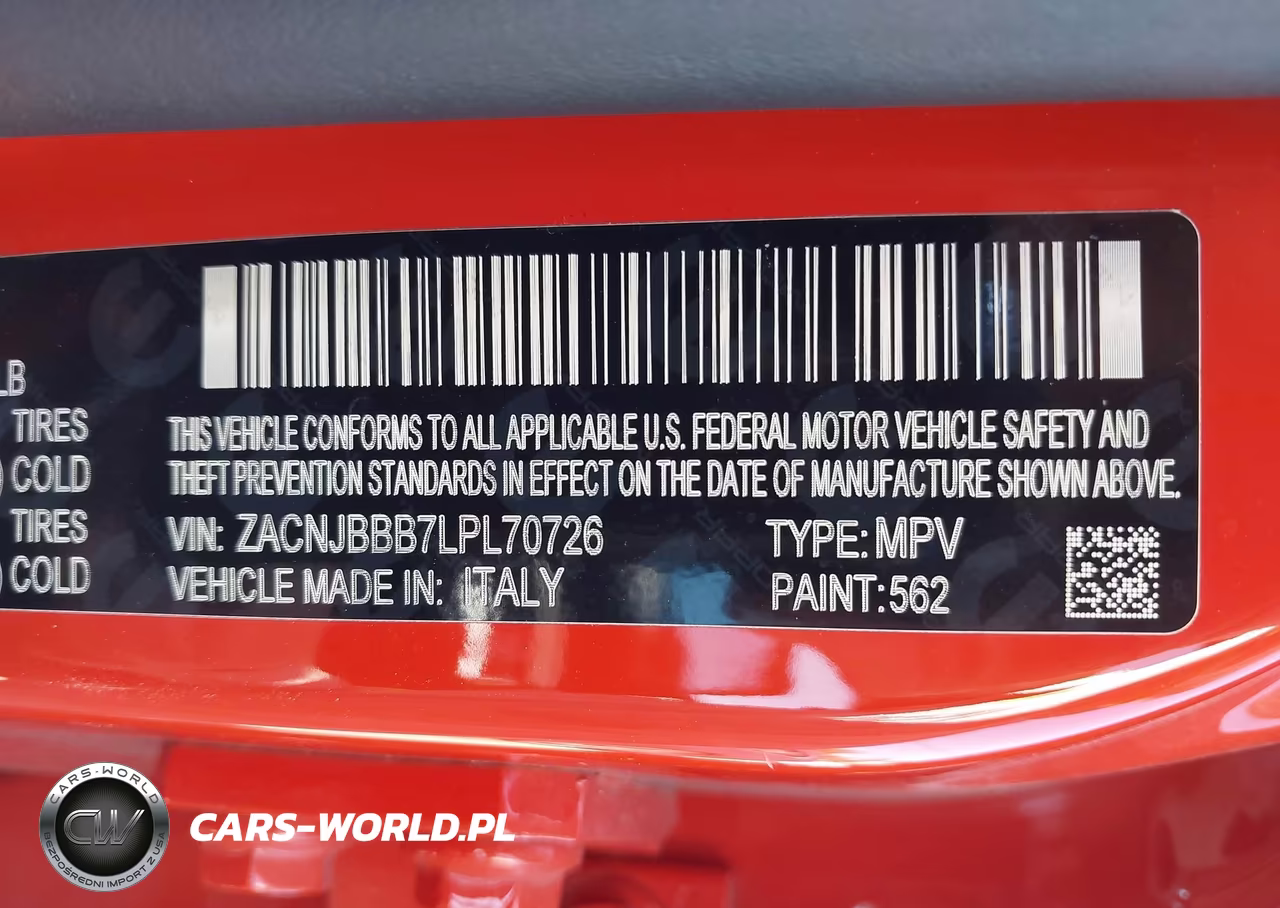 2020 Jeep Renegade Latitude 4X4 VIN:ZACNJBBB7LPL70726 - 9