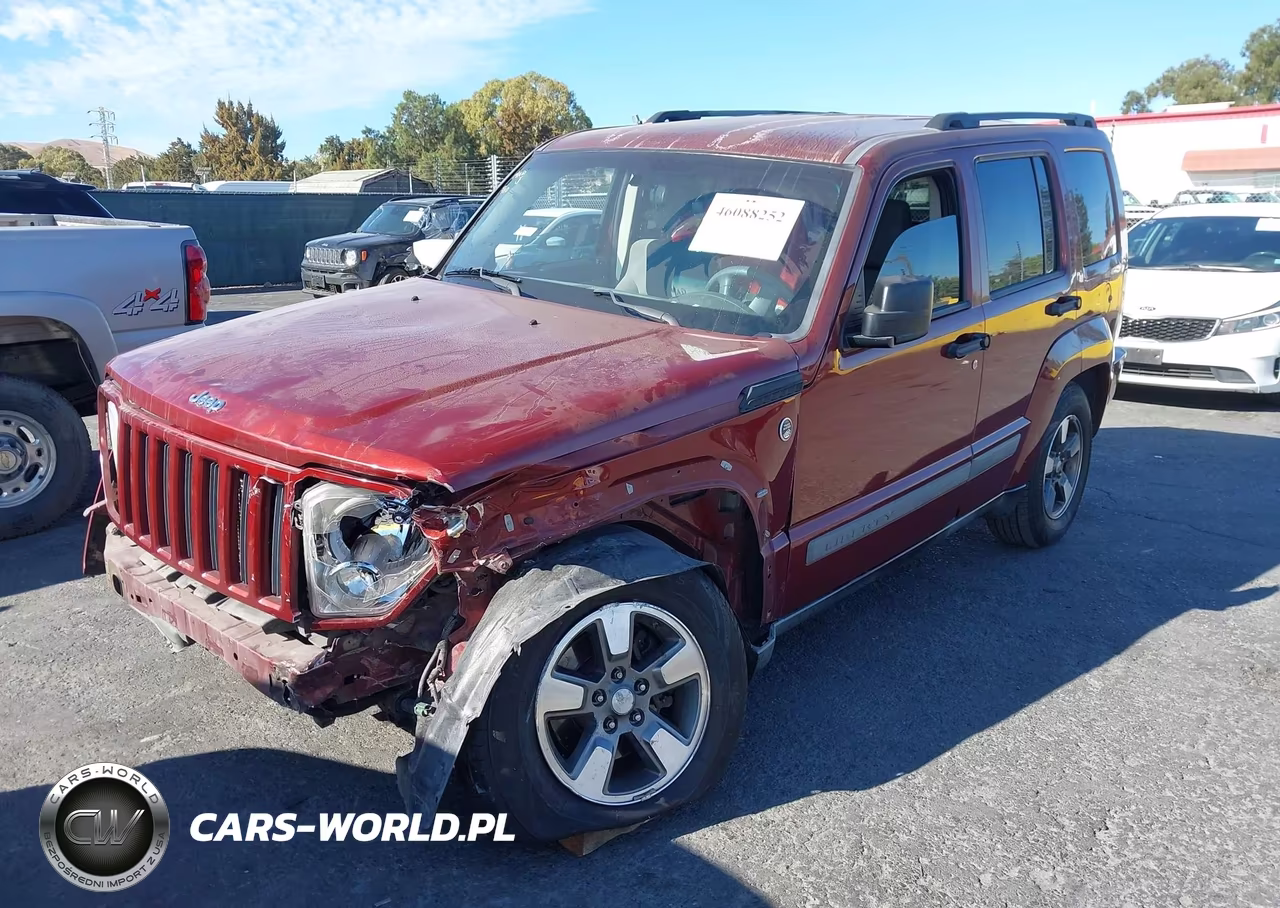 2008 Jeep Liberty Sport VIN:1J8GN28K68W132747 - 2