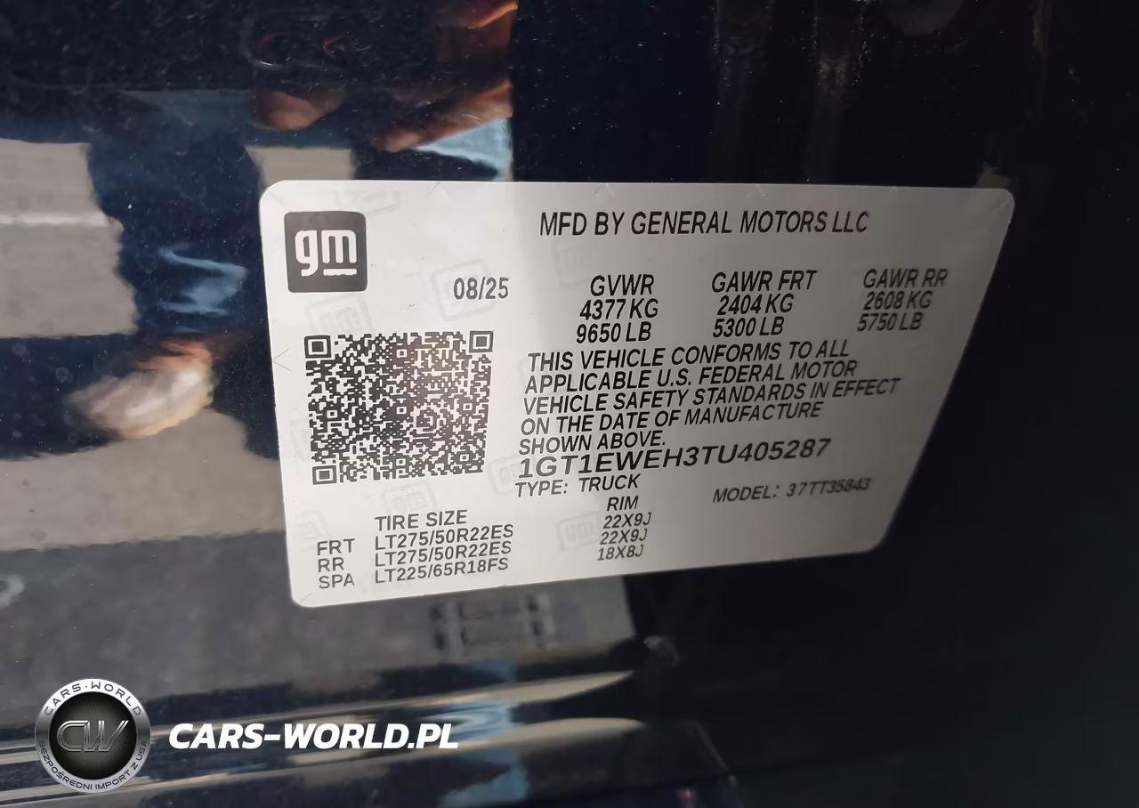 2026 GMC Sierra Ev Standard Range Denali VIN:1GT1EWEH3TU405287 - 9