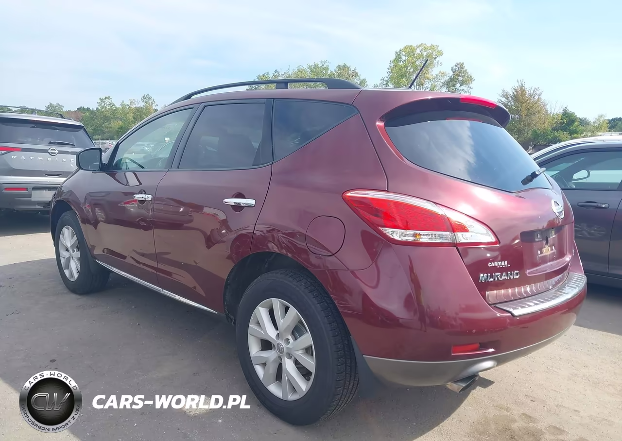 2011 Nissan Murano Sl VIN:JN8AZ1MW4BW158103 - 3