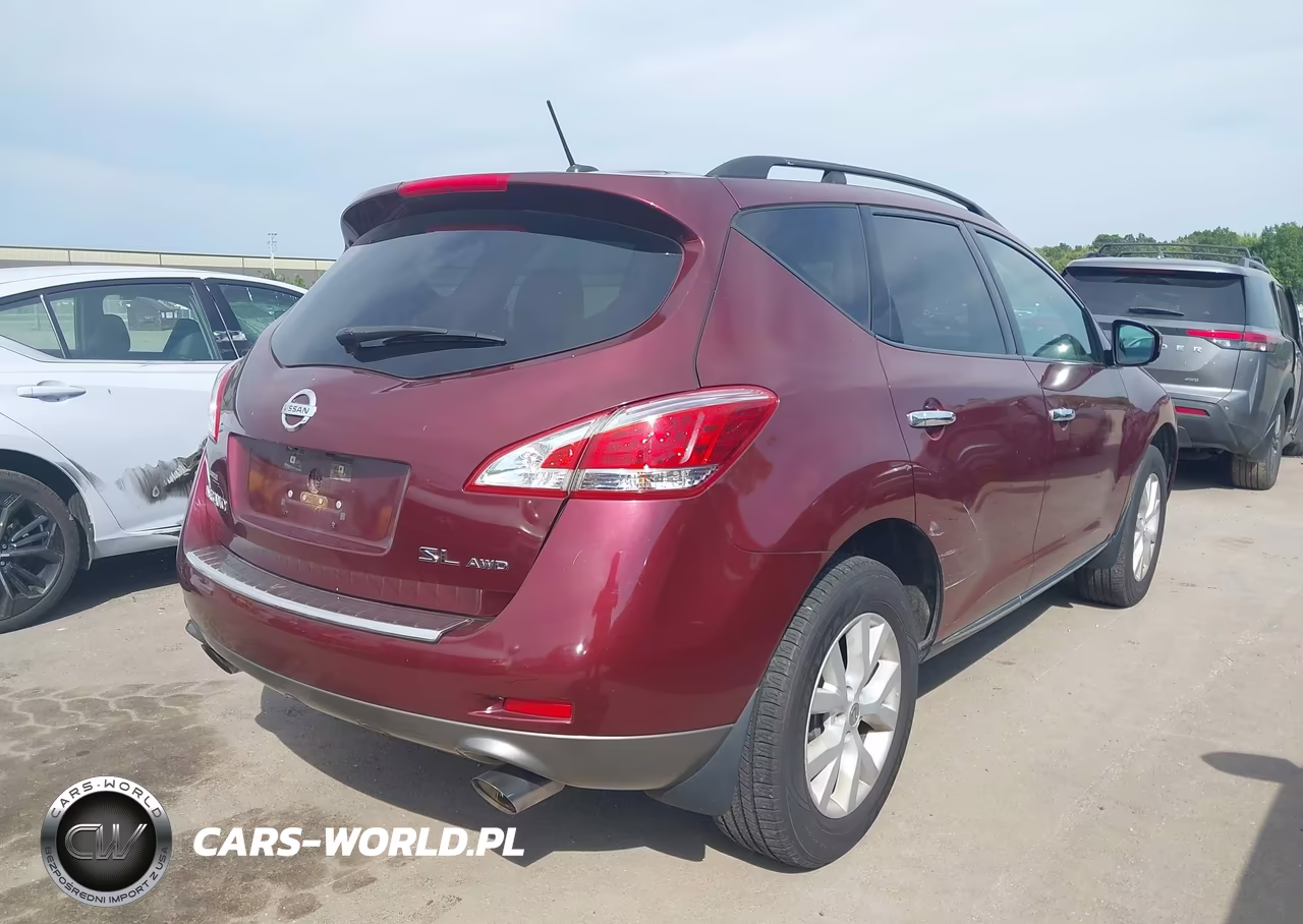 2011 Nissan Murano Sl VIN:JN8AZ1MW4BW158103 - 4
