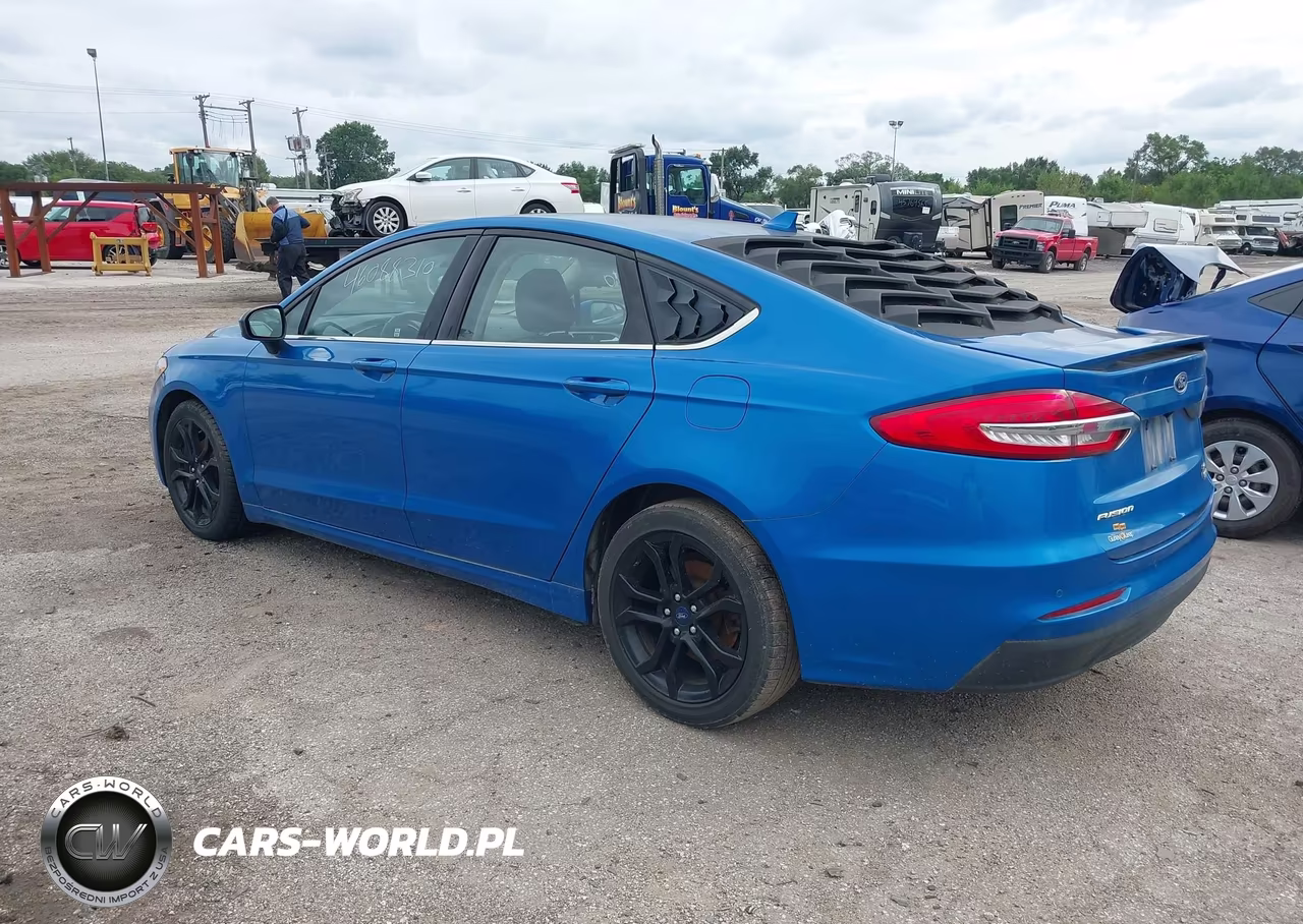 2020 Ford Fusion Se VIN:3FA6P0HD4LR166576 - 3