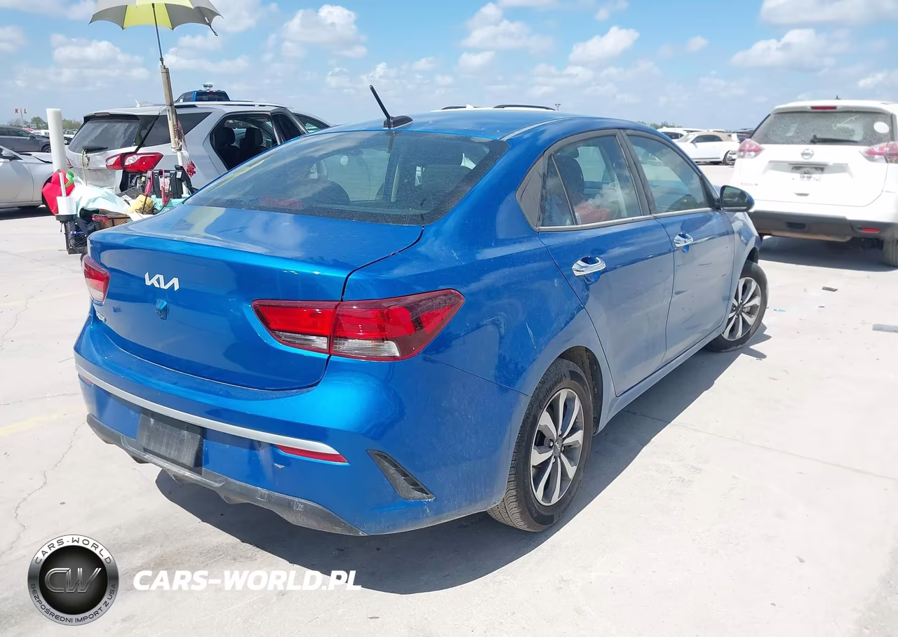 2023 Kia Rio S VIN:3KPA24AD7PE624466 - 4