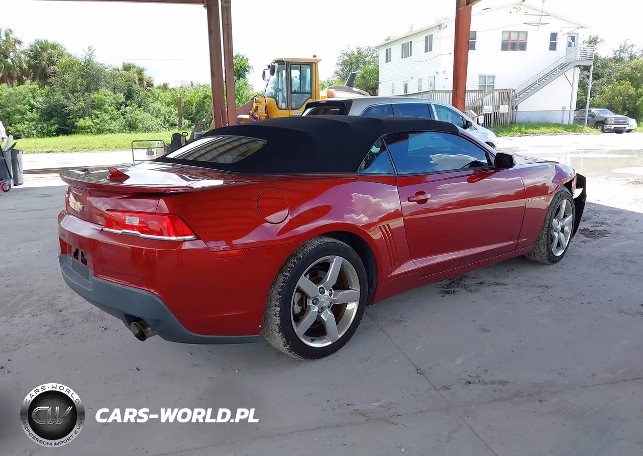 2015 Chevrolet Camaro 1Lt VIN:2G1FD3D32F9298501 - 4