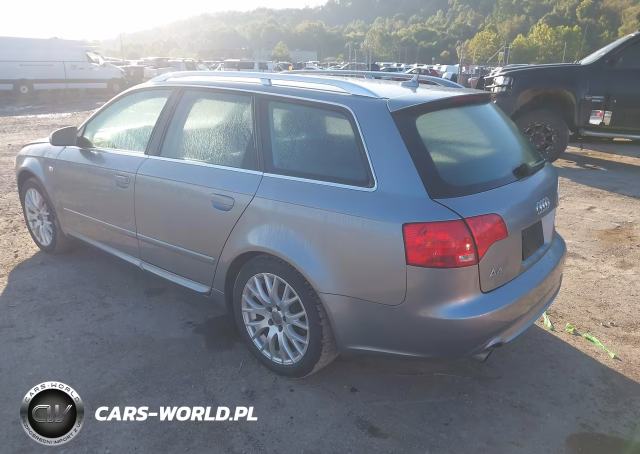 2008 Audi A4 2.0T-2.0T Avant Special Edition VIN:WAUKF78E68A166087 - 3