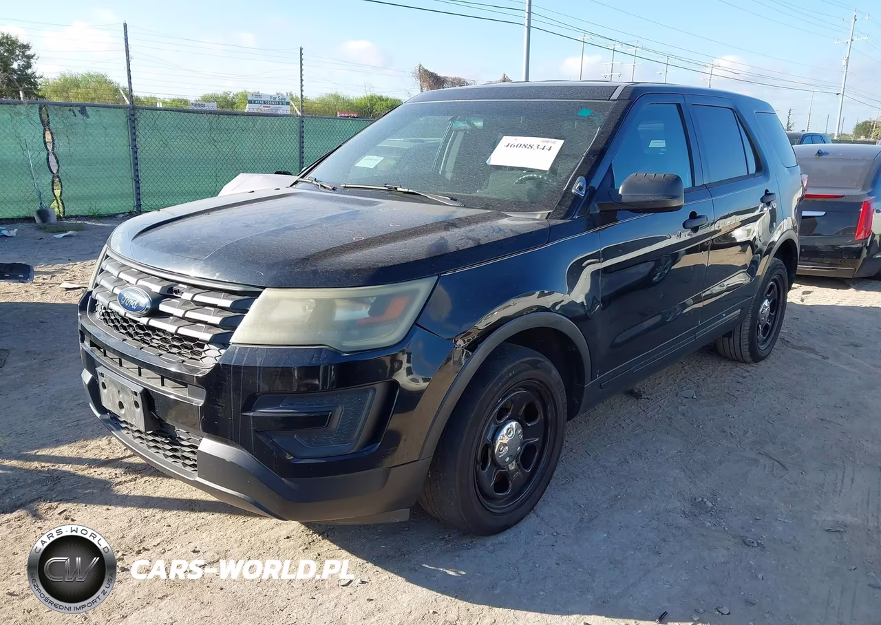 2016 Ford Utility Police Interceptor VIN:1FM5K8AR6GGB36089 - 2