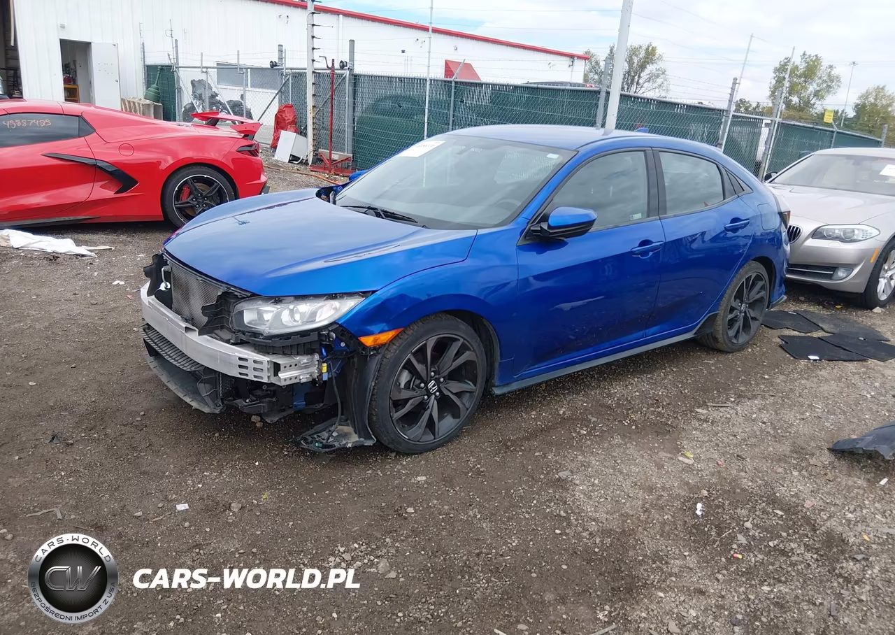 2018 Honda Civic Sport VIN:SHHFK7H45JU415014 - 2