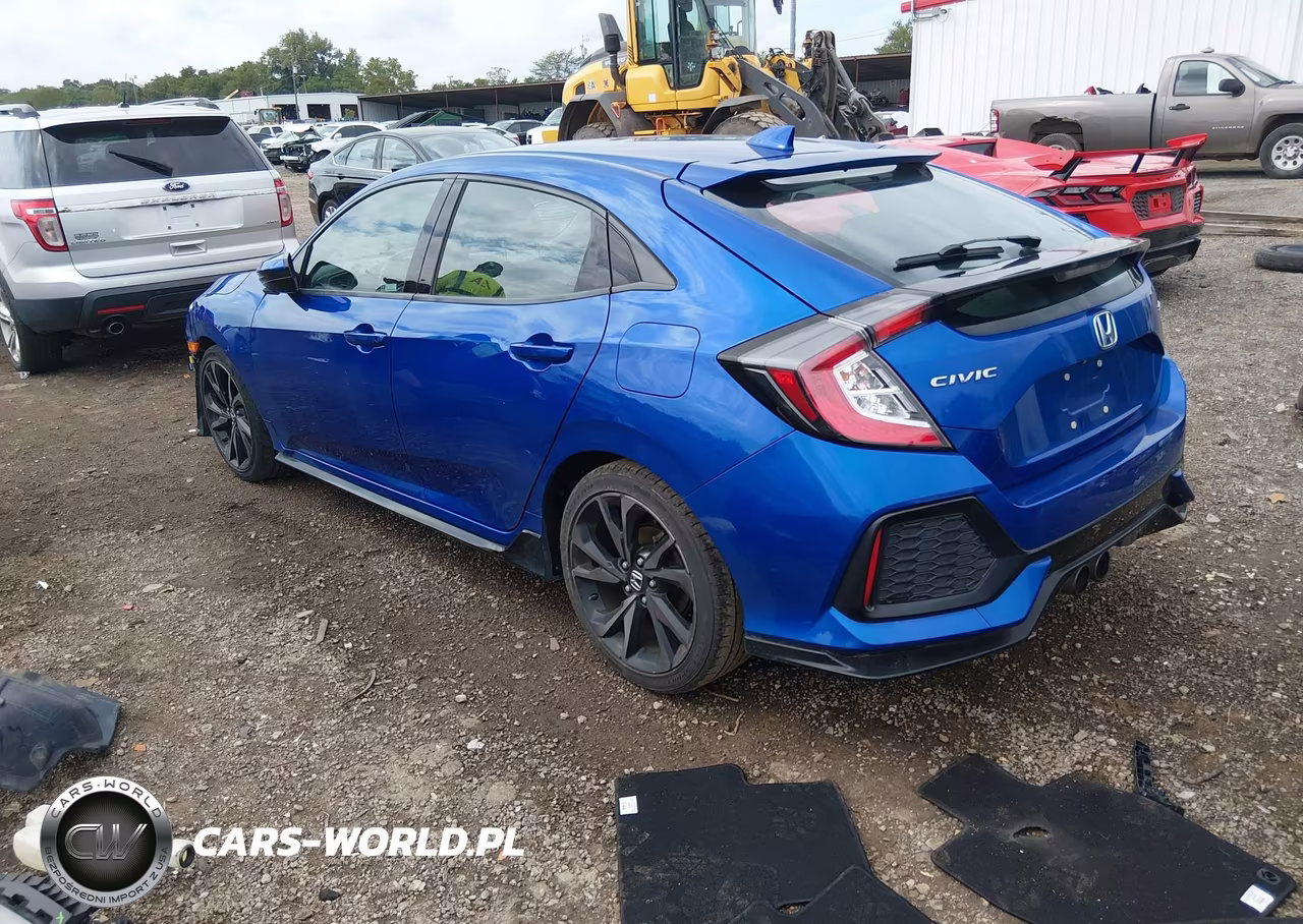 2018 Honda Civic Sport VIN:SHHFK7H45JU415014 - 3