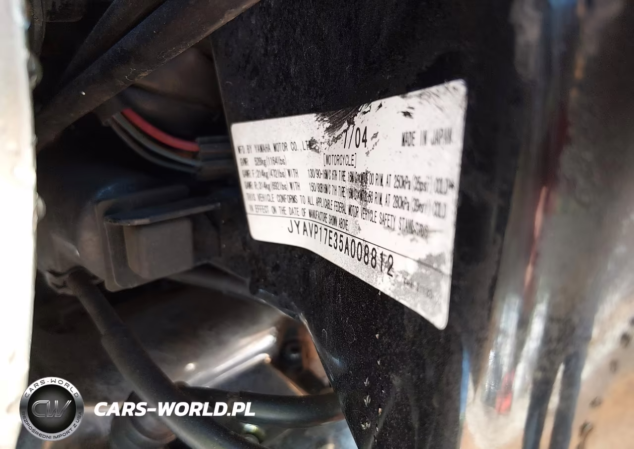 2005 Yamaha Xv1700 A VIN:JYAVP17E35A008812 - 10