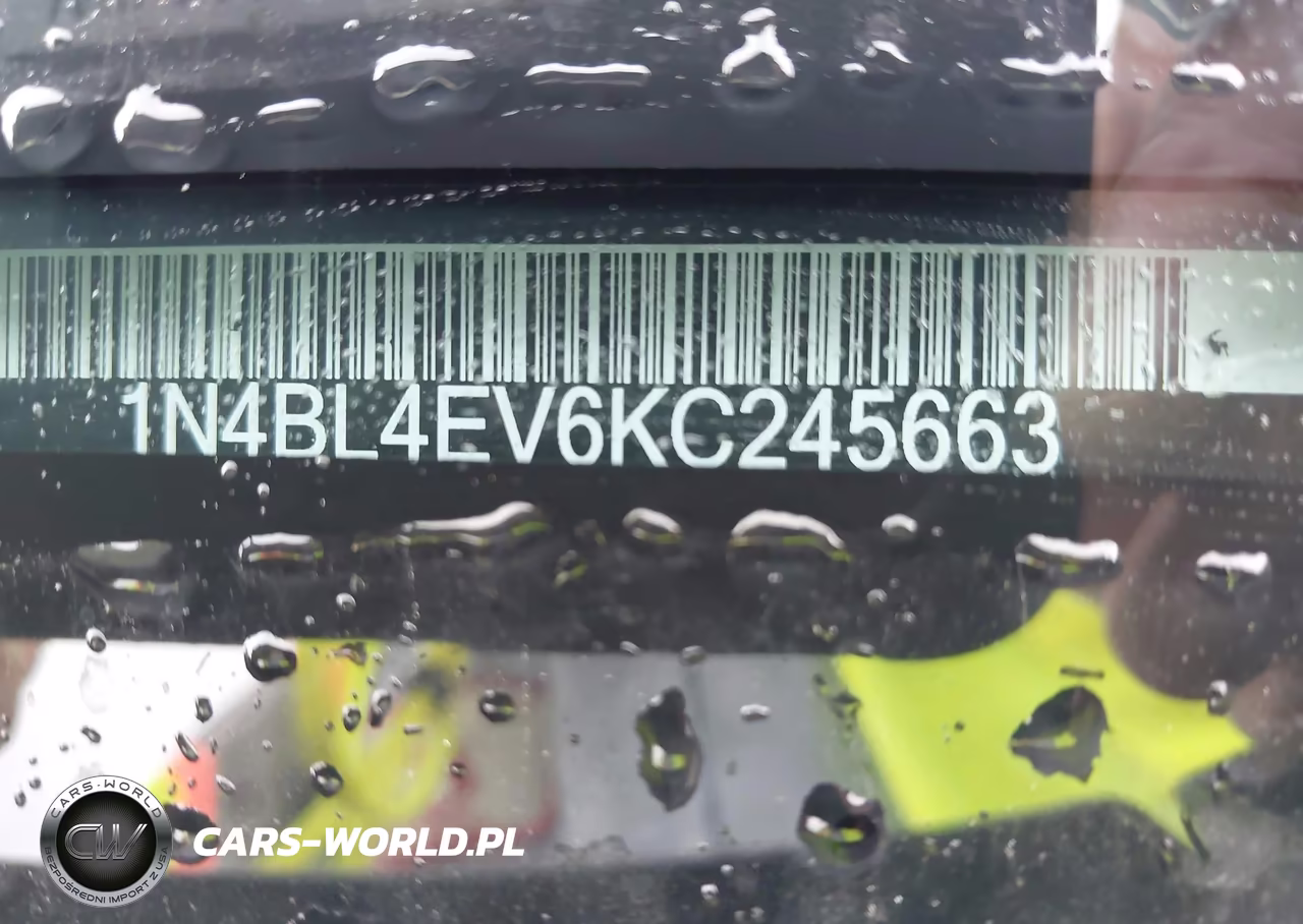 2019 Nissan Altima 2.5 Sl VIN:1N4BL4EV6KC245663 - 9