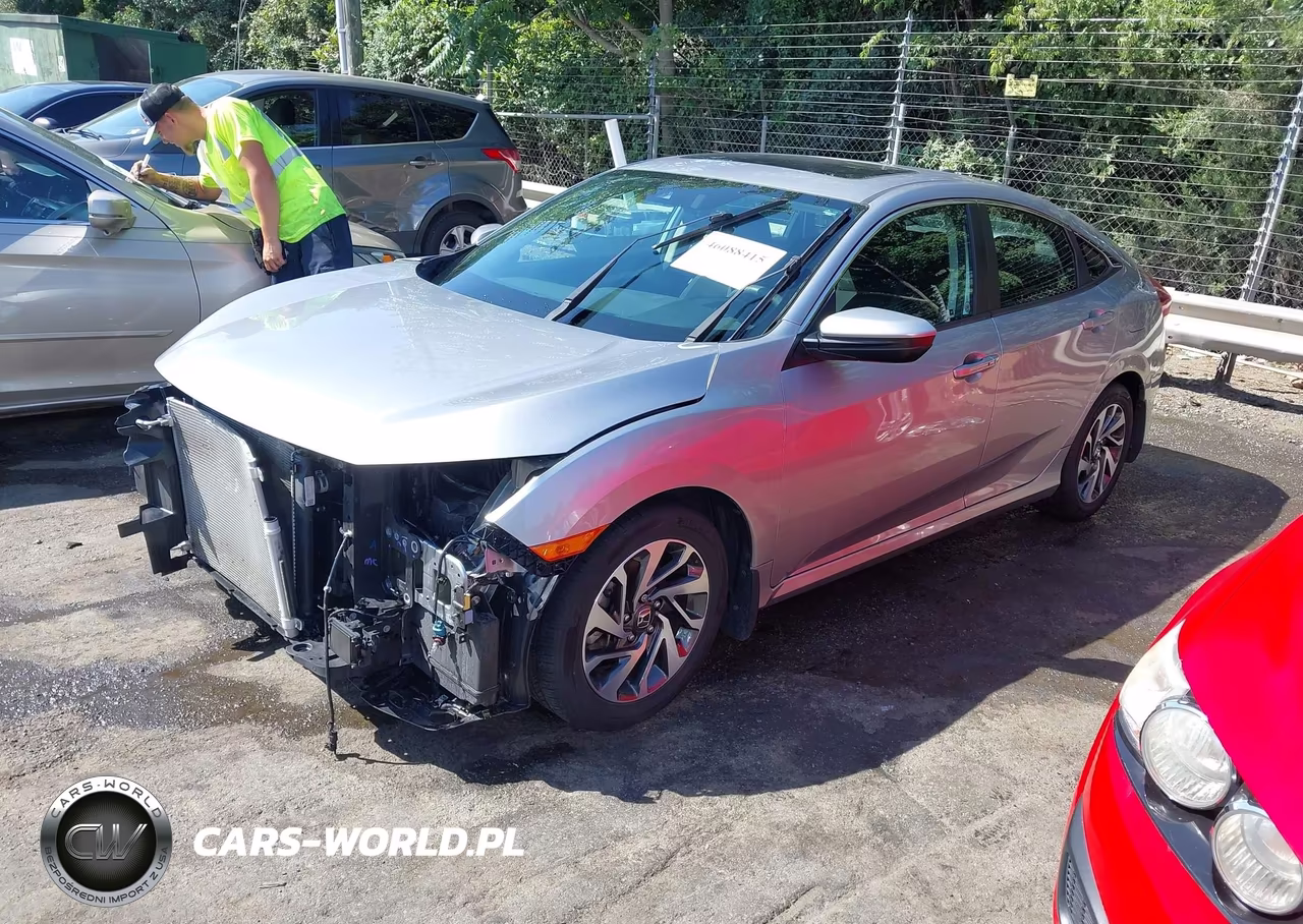 2017 Honda Civic Ex VIN:19XFC2F80HE026014 - 2