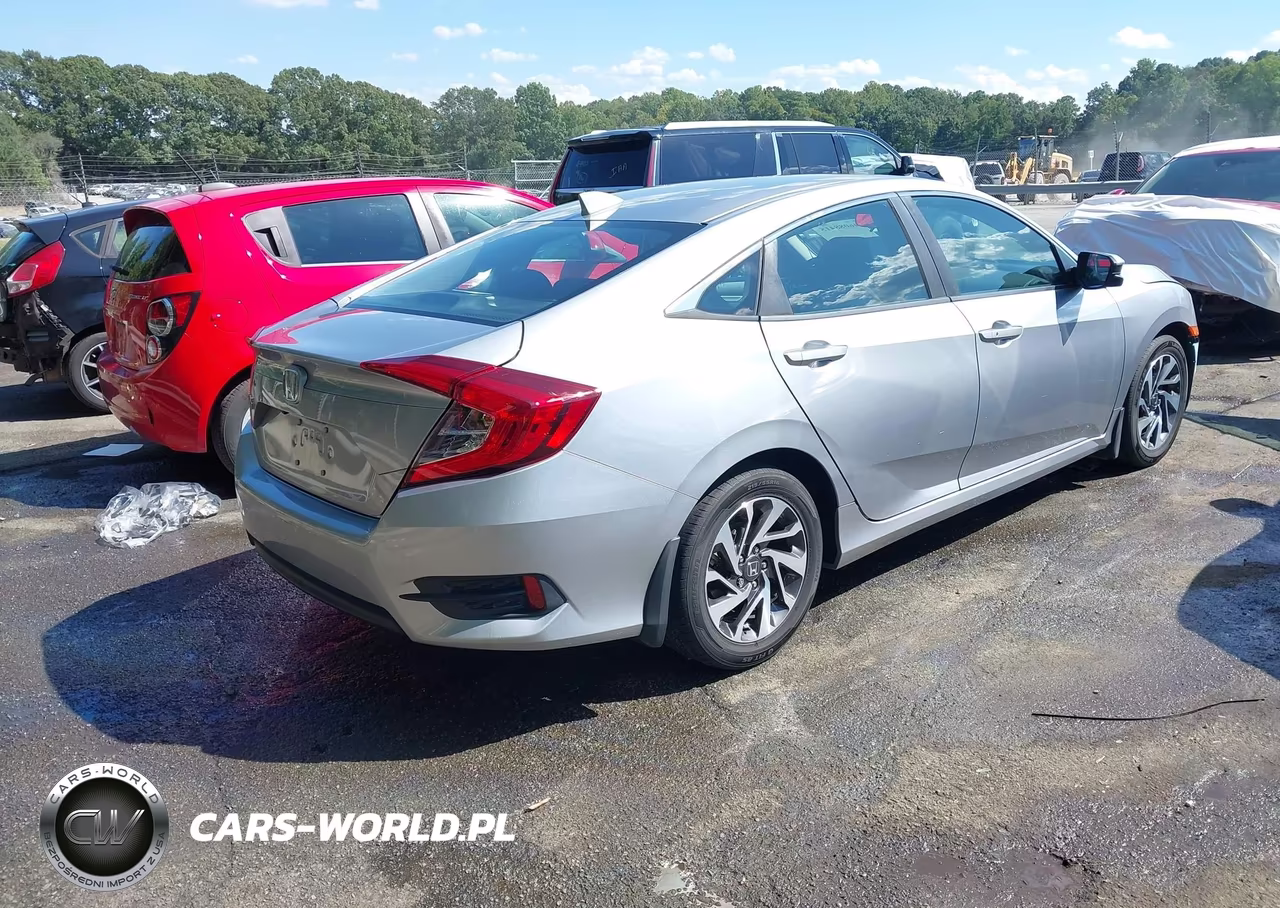 2017 Honda Civic Ex VIN:19XFC2F80HE026014 - 4