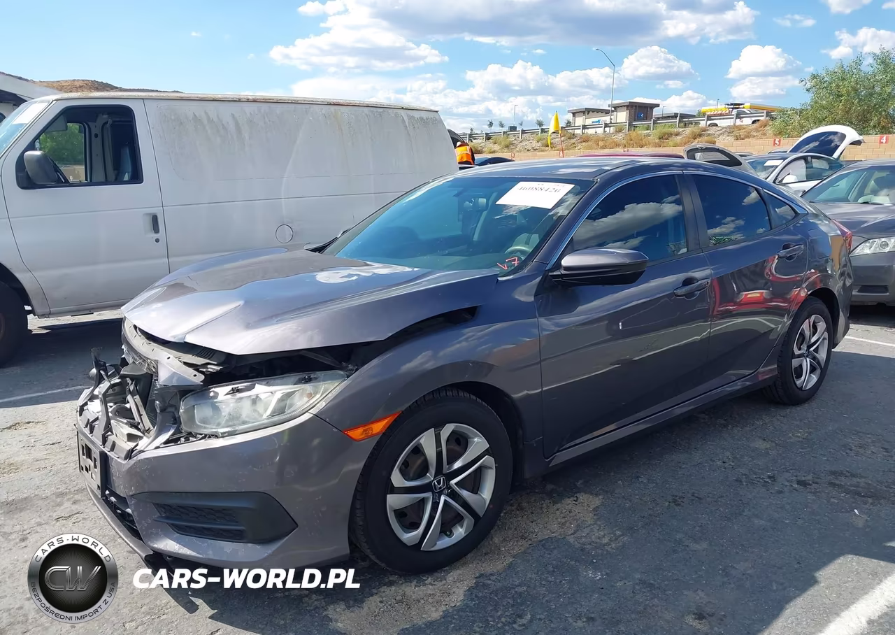 2018 Honda Civic Lx VIN:2HGFC2F55JH507992 - 2