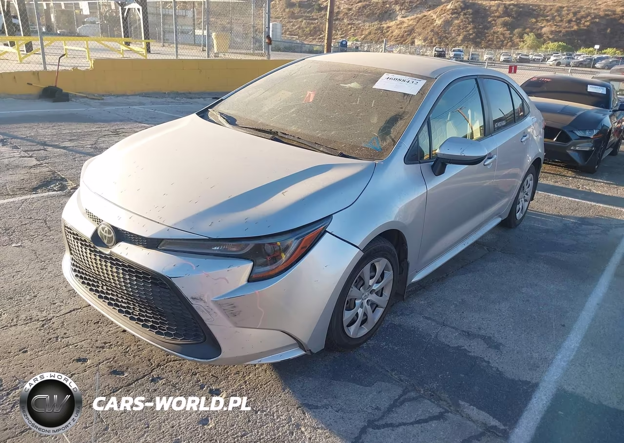 2022 Toyota Corolla Le VIN:JTDEPMAE1N3007337 - 2