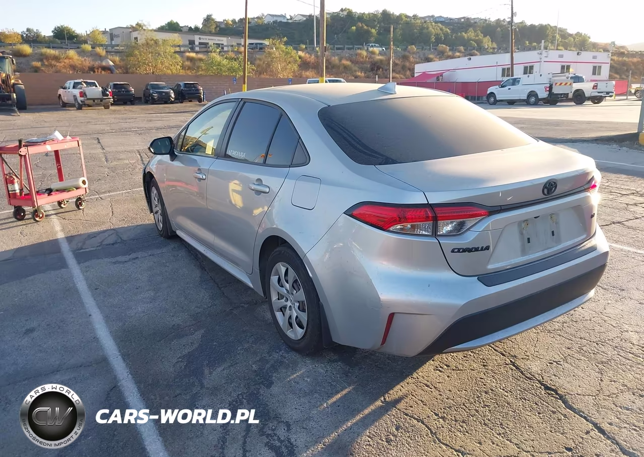 2022 Toyota Corolla Le VIN:JTDEPMAE1N3007337 - 3