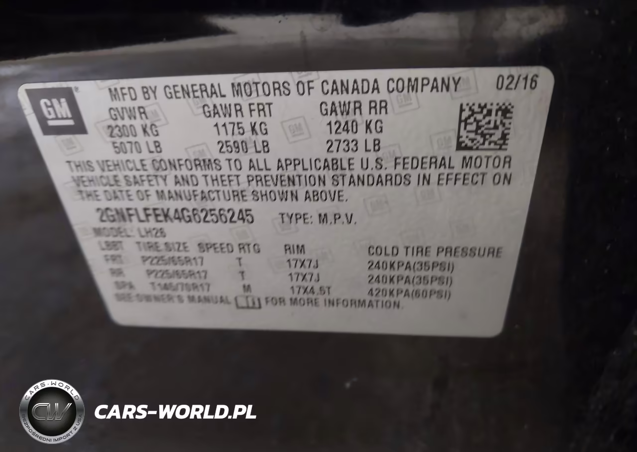 2016 Chevrolet Equinox Lt VIN:2GNFLFEK4G6256245 - 9
