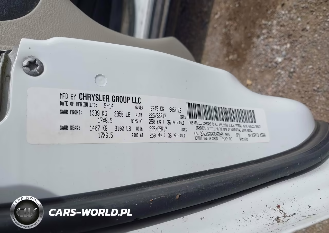 2014 Ram Cargo Tradesman VIN:2C4JRGAGXER389984 - 9