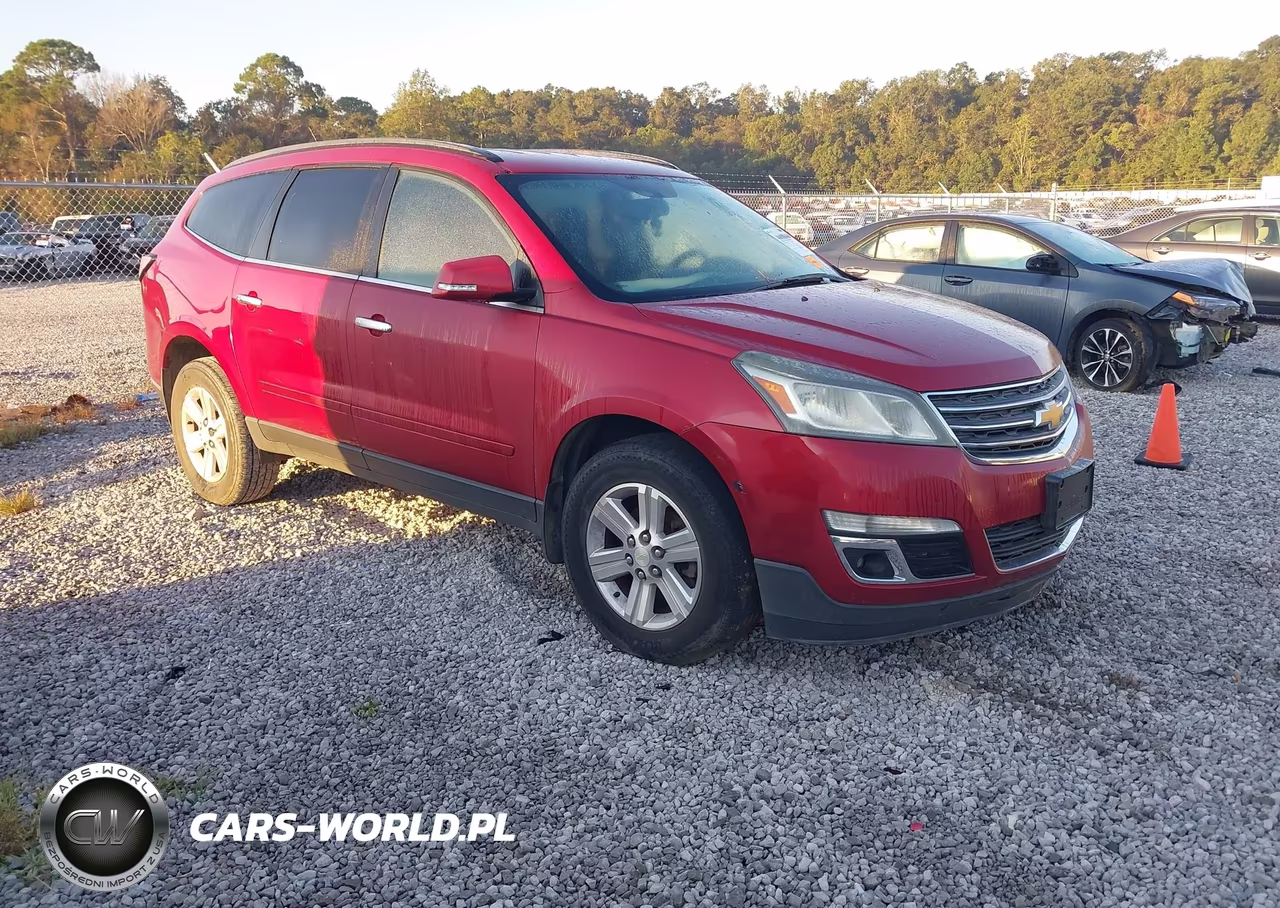 2014 Chevrolet Traverse Lt VIN:1GNKRGKDXEJ184718 - 1