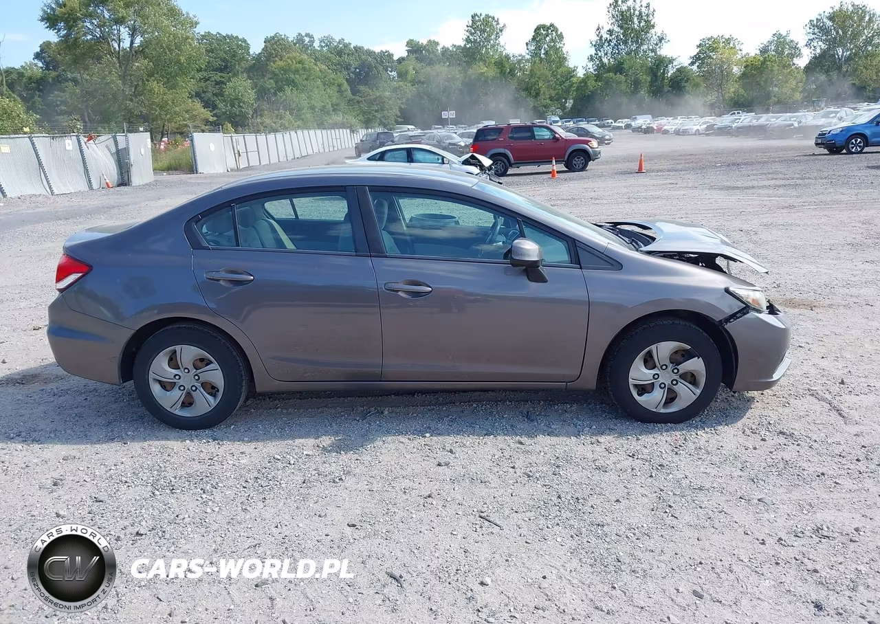 2013 Honda Civic Lx VIN:19XFB2F5XDE201467 - 14