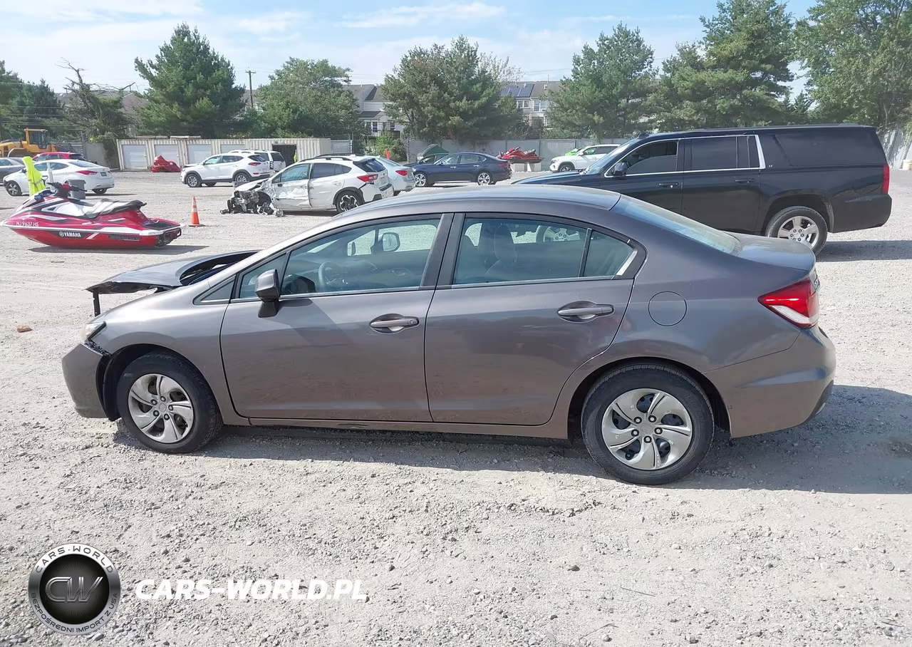 2013 Honda Civic Lx VIN:19XFB2F5XDE201467 - 15