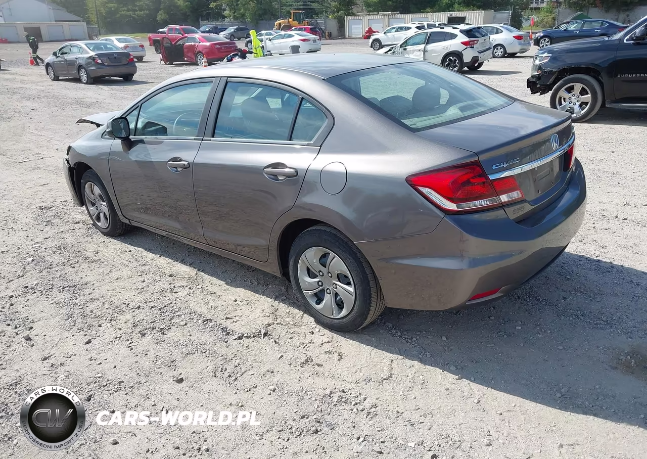 2013 Honda Civic Lx VIN:19XFB2F5XDE201467 - 3