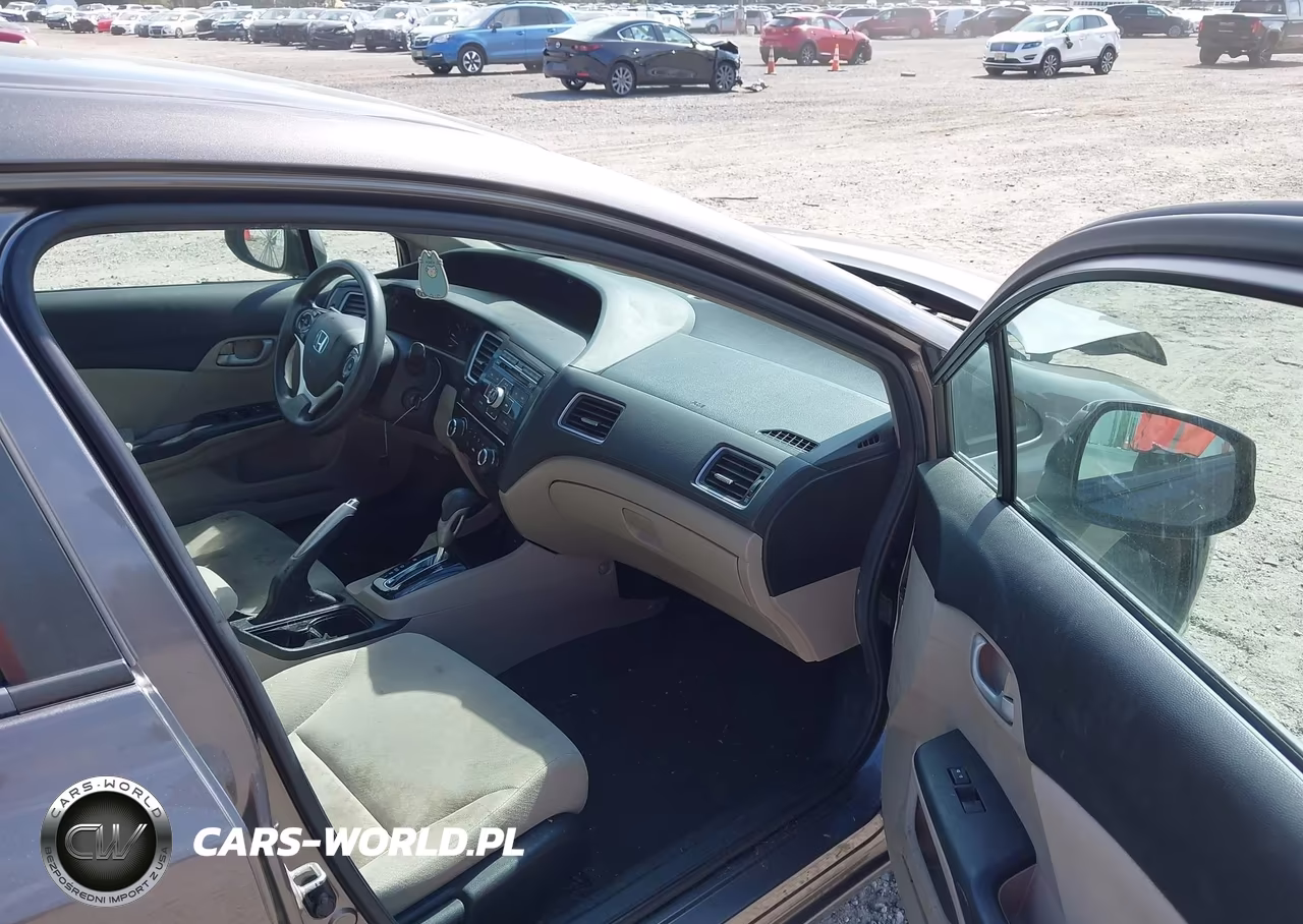 2013 Honda Civic Lx VIN:19XFB2F5XDE201467 - 5