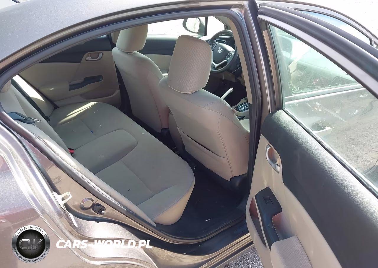 2013 Honda Civic Lx VIN:19XFB2F5XDE201467 - 8