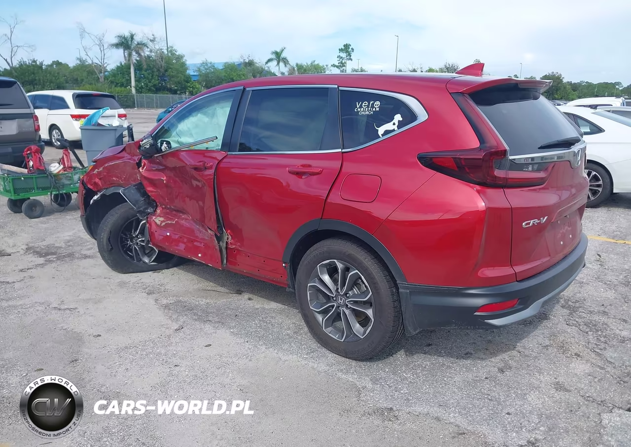 2021 Honda Cr-V 2Wd Ex VIN:2HKRW1H58MH401283 - 3