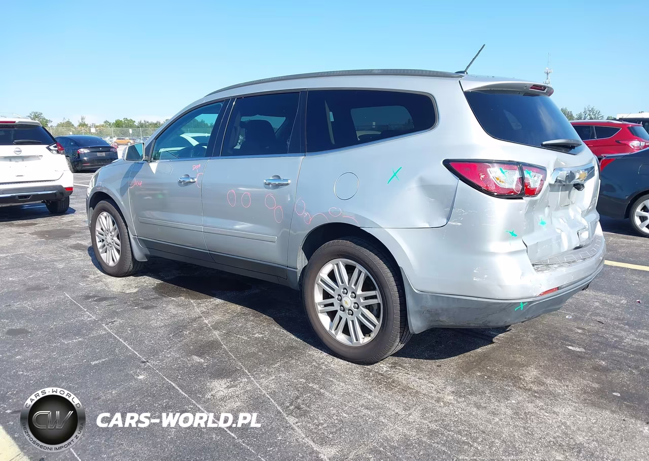 2015 Chevrolet Traverse Lt VIN:1GNKRGKD1FJ287348 - 3