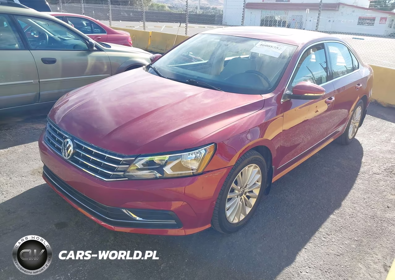2017 Volkswagen Passat 1.8T Se VIN:1VWBT7A38HC024068 - 2