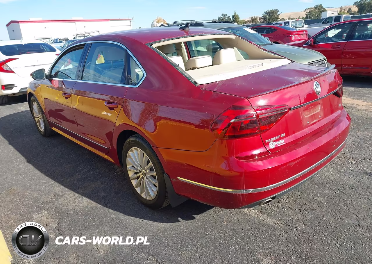 2017 Volkswagen Passat 1.8T Se VIN:1VWBT7A38HC024068 - 3