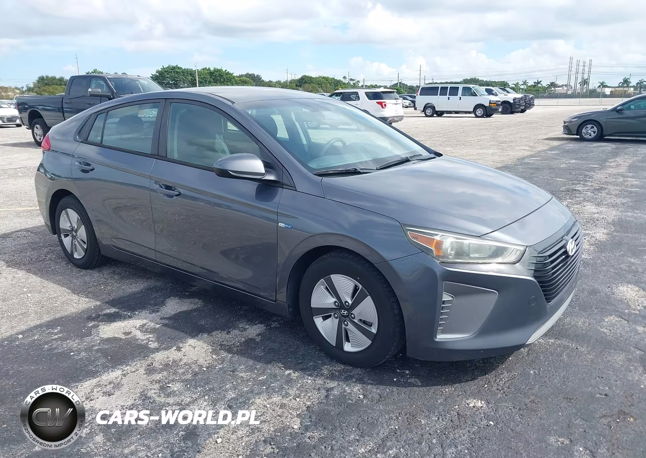 2019 Hyundai Ioniq Hybrid Blue VIN:KMHC65LC1KU156893 - 1