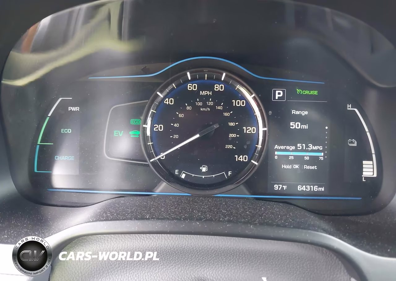 2019 Hyundai Ioniq Hybrid Blue VIN:KMHC65LC1KU156893 - 7