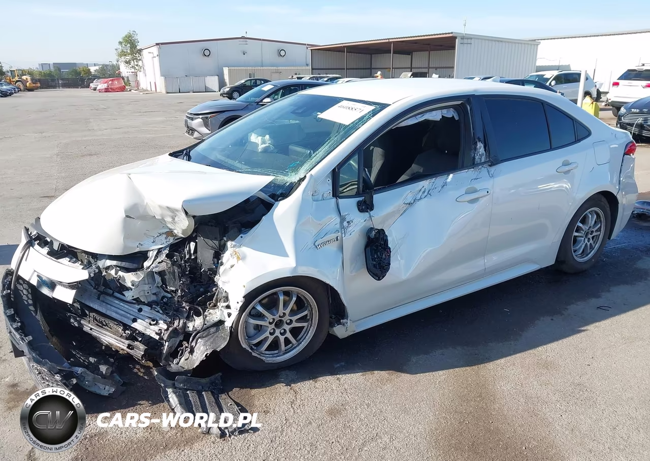 2020 Toyota Corolla Hybrid Le VIN:JTDEBRBE8LJ017317 - 2