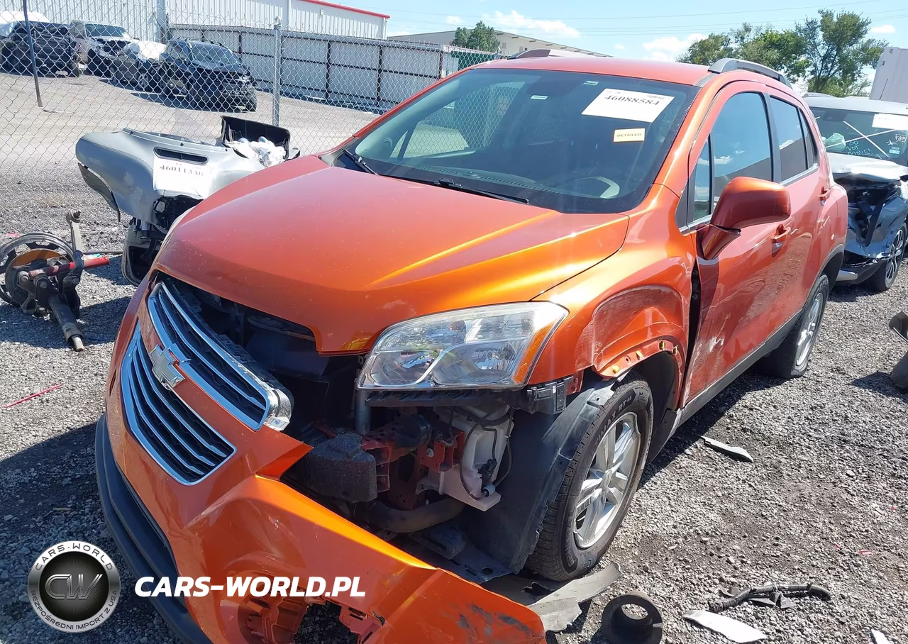 2015 Chevrolet Trax Lt VIN:KL7CJLSB6FB104027 - 2