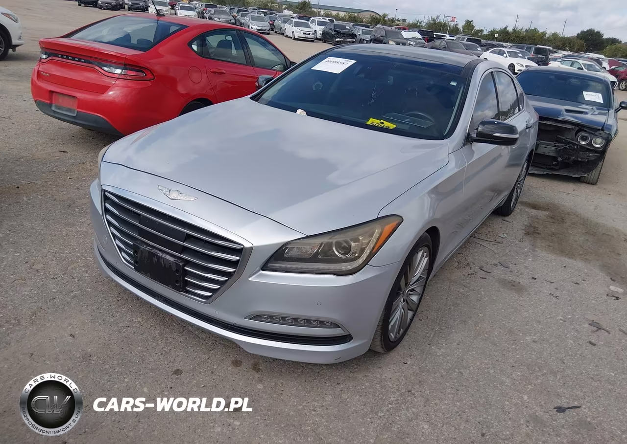2017 Genesis G80 5.0 Ultimate VIN:KMHGN4JF3HU211395 - 2