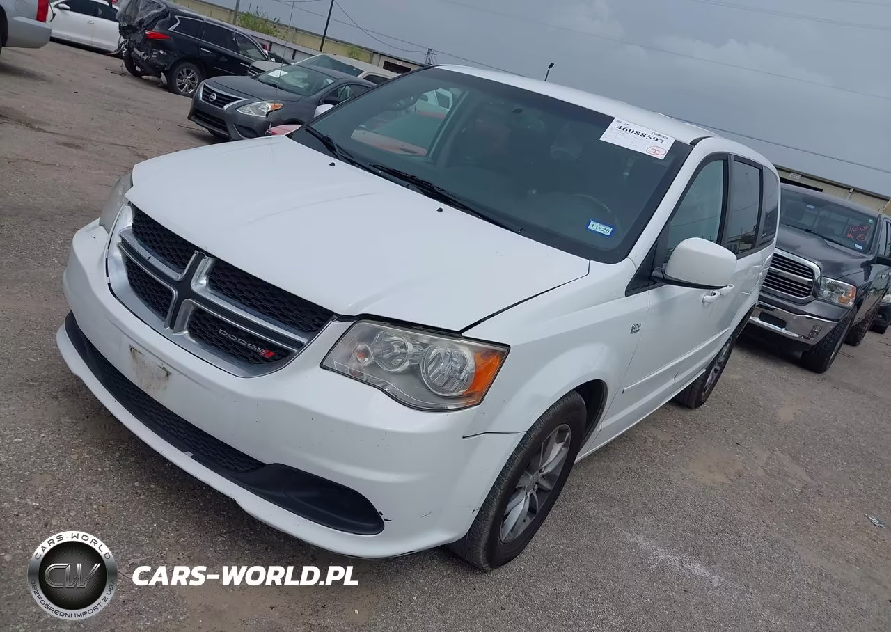 2014 Dodge Grand Caravan Se VIN:2C4RDGBG5ER299321 - 2