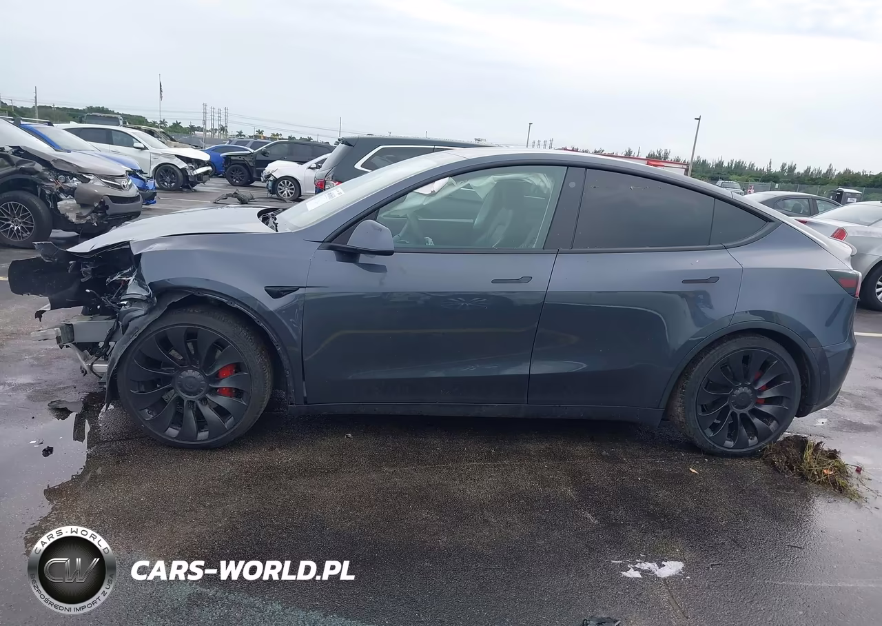 2022 Tesla Model Y Performance Dual Motor All-Wheel Drive VIN:7SAYGDEFXNF455503 - 14
