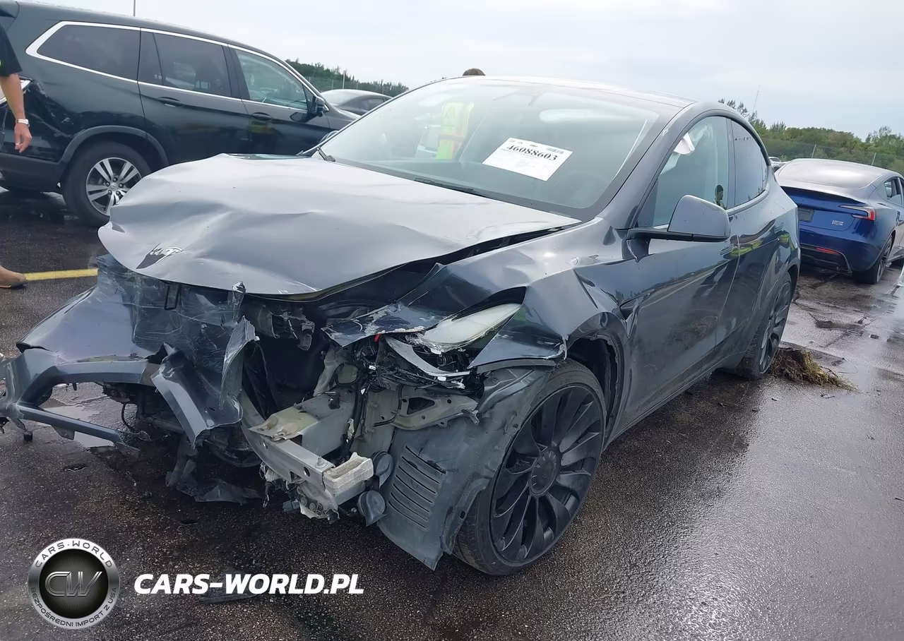 2022 Tesla Model Y Performance Dual Motor All-Wheel Drive VIN:7SAYGDEFXNF455503 - 2