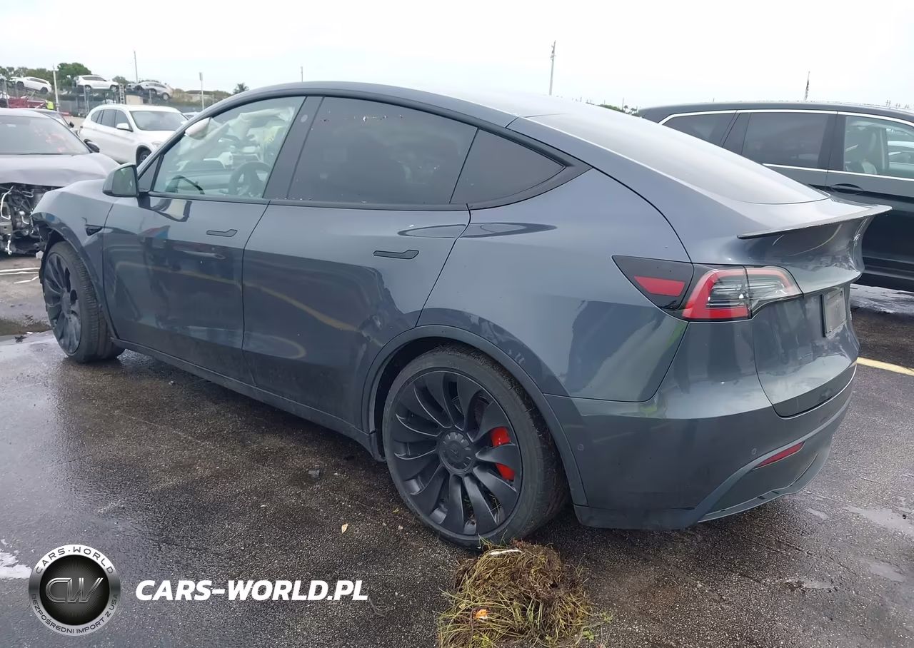 2022 Tesla Model Y Performance Dual Motor All-Wheel Drive VIN:7SAYGDEFXNF455503 - 3