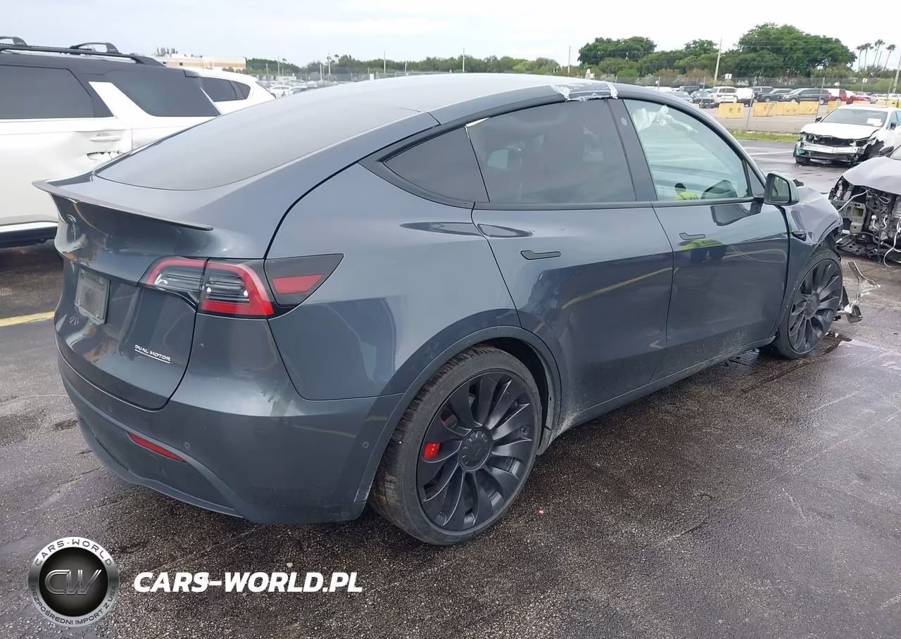 2022 Tesla Model Y Performance Dual Motor All-Wheel Drive VIN:7SAYGDEFXNF455503 - 4