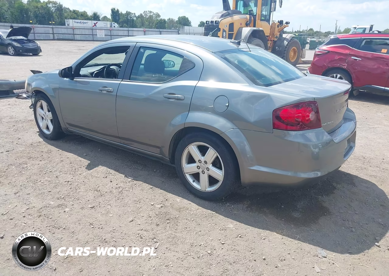 2013 Dodge Avenger Se VIN:1C3CDZAB8DN681687 - 3
