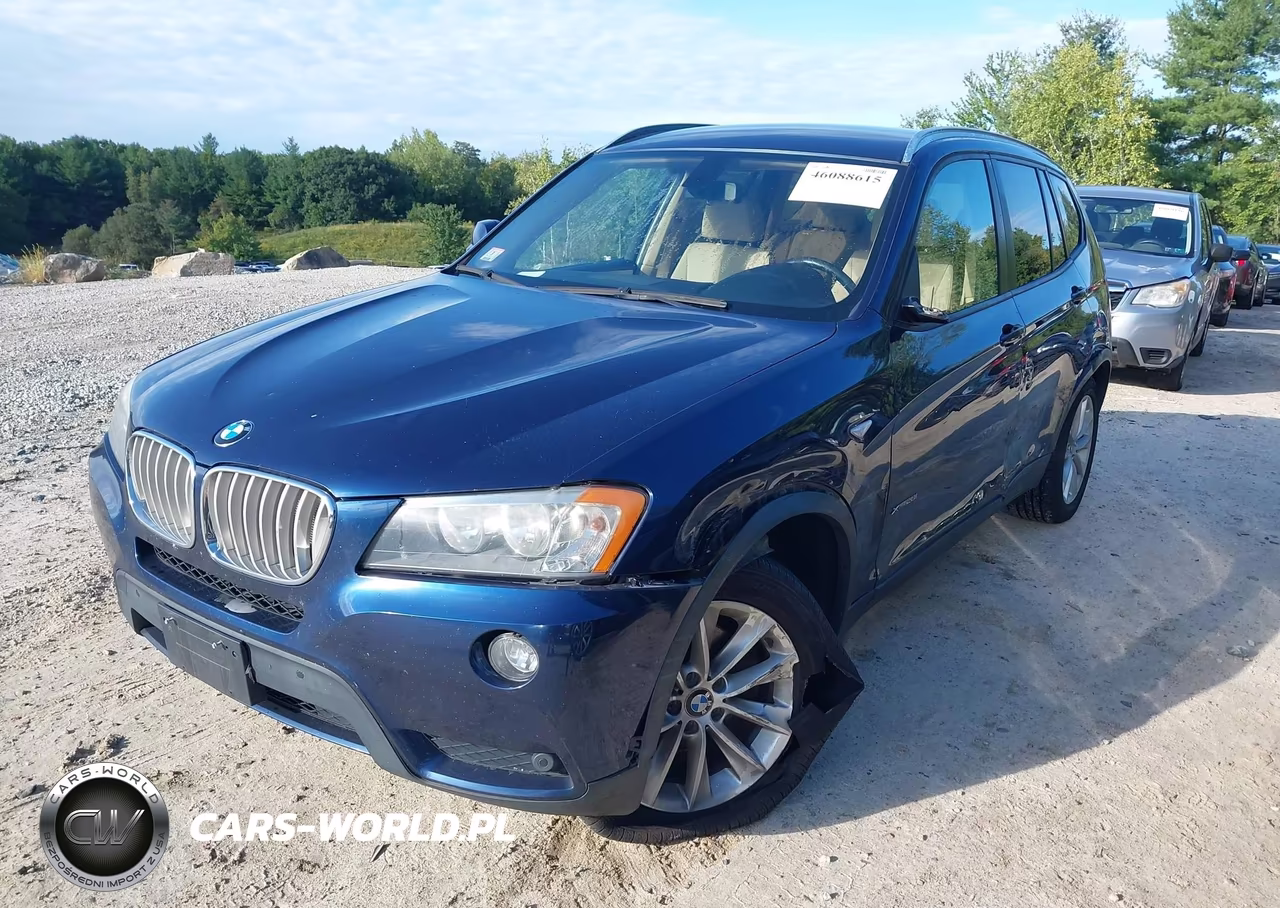 2013 BMW X3 xDrive28I VIN:5UXWX9C53D0A26844 - 2