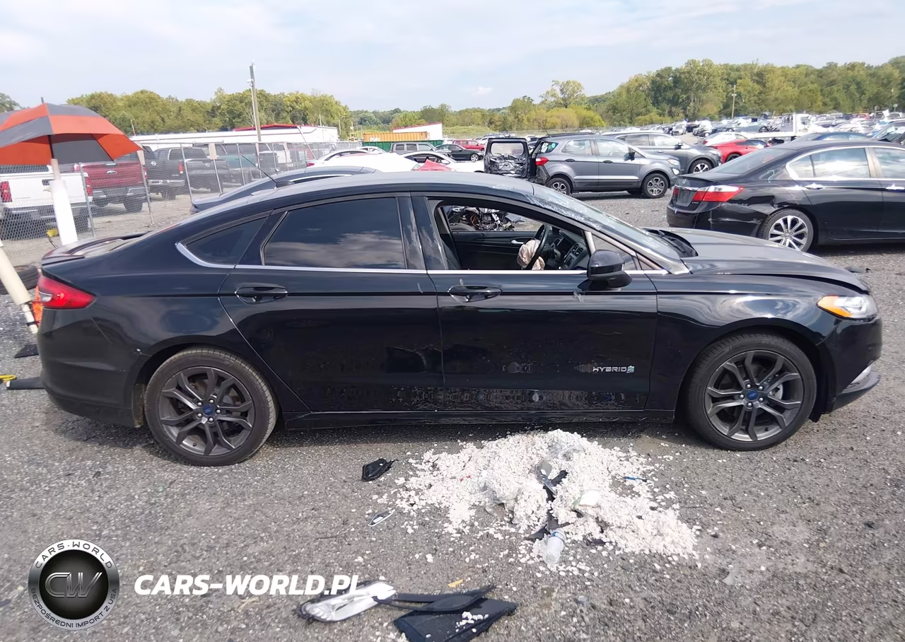 2018 Ford Fusion Hybrid Se VIN:3FA6P0LU6JR168866 - 13